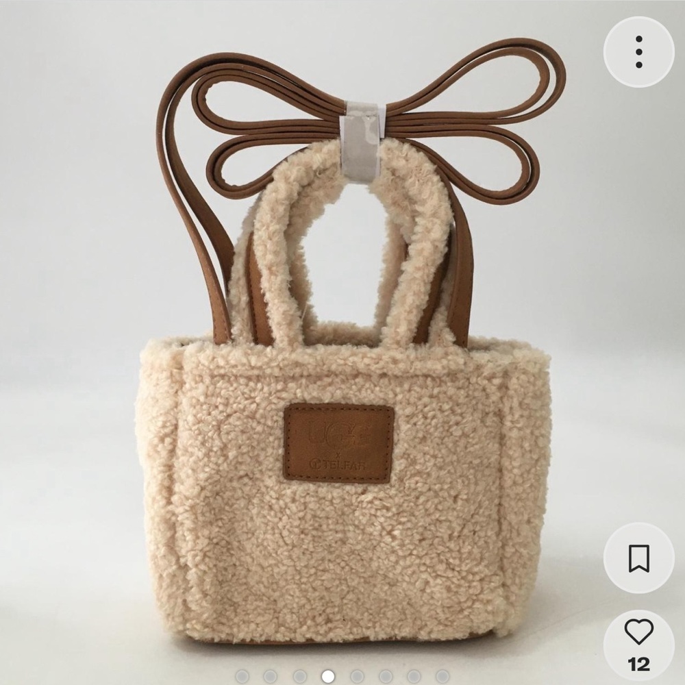 Ugg X Telfar mini reverse shopping bag - Picture 3 of 7